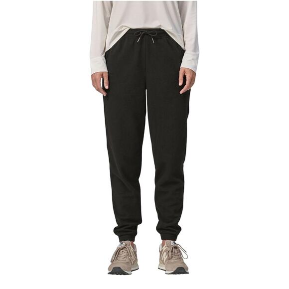 Patagonia Women's Black Mid-Rise Micro D Fleece Jogger Pants Size XS - Picture 1 of 13